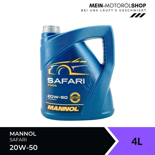Mannol safari 20w api - mannol,