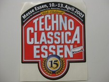 Original Aufkleber TECHNO