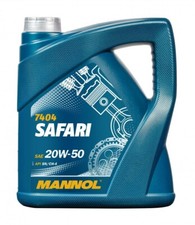 4 Liter Mannol Safari 20W-50