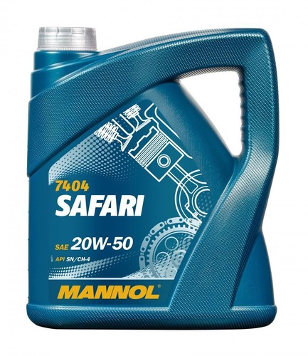 Liter mannol safari 20w - liter, 20w-50